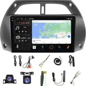 Wyprzedaż RADIO GPS ANDROID BT TOYOTA RAV 4 2001-2006 CARPLAY WIFI USB 6GB 128GB SIM