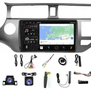RADIO NAWIGACJA KIA RIO 2011-2015 WIFI CARPLAY USB 6GB 128GB SIM Rabat