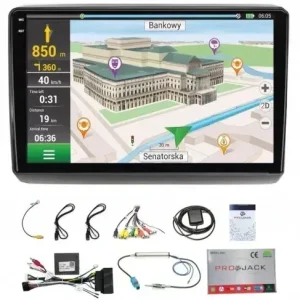 RADIO NAWIGACJA GPS CITROEN JUMPER 2015-2023 WIFI CARPLAY USB 4GB 64GB Tylko dziś