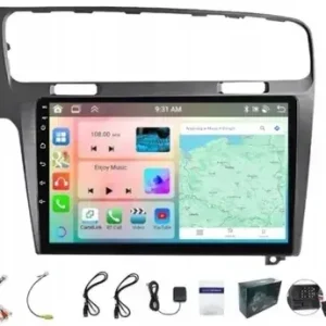 RADIO NAWIGACJA GPS ANDROID VW GOLF 7 2012 -2019 CARPLAY WIFI 4GB 64GB Oferta limitowana