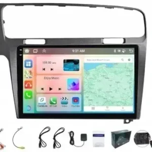 RADIO NAWIGACJA GPS ANDROID VW GOLF 7 2012 -2019 CARPLAY WIFI 4GB 64GB Darmowa dostawa