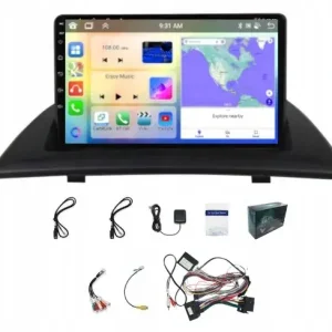 Najlepsza cena RADIO NAWIGACJA ANDROID BMW X3 2003-2010 USB WIFI GPS CARPLAY 4GB 64GB