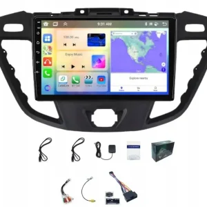 Oferta RADIO NAWIGACJA CARPLAY FORD TRANSIT CUSTOM 2012-21 ANDROID WIFI 4GB 64GB
