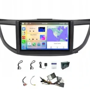 RADIO NAWIGACJA CARPLAY GPS HONDA CRV 2012-2018 ANDROID BT WIFI 4GB 64GB Bezpieczna płatność