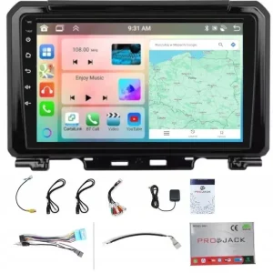 Popularny RADIO NAWIGACJA GPS ANDROID SUZUKI JIMMY 2018-2020 CARPLAY WIFI 4GB 64GB