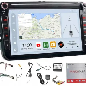 Kup teraz RADIO GPS ANDORID VW TRANSPORTER T5 T6 MULTIVAN CARPLAY WIFI 4/64GB