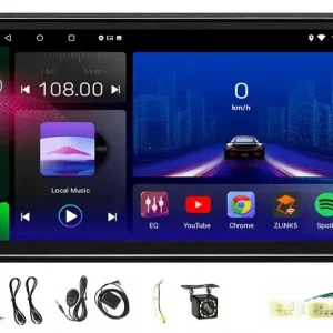 Wyprzedaż RADIO NAWIGACJA CARPLAY GPS TOYOTA RAV4 II COROLLA E12 YARIS AVENSIS 2/64GB