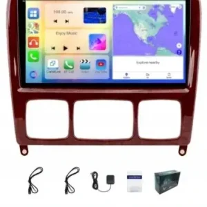 RADIO NAWIGACJA CARPLAY MERCEDES W220 1998-2005 WIFI ANDROID 4GB 64GB Bezpieczna płatność