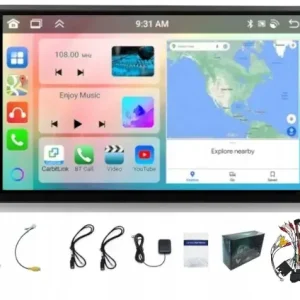 RADIO NAWIGACJA GPS ANDROID AUDI A3 8P 2003-2012 CARPLAY WIFI USB 4GB 64GB Niska cena