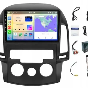 Promocja RADIO NAWIGACJA CARPLAY HYUNDAI I30 2006-2012 BT WIFI ANDROID 4GB 64GB