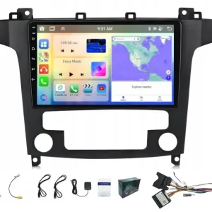 Oferta RADIO NAWIGACJA GPS FORD SMAX GALAXY ANDROID CARPLAY WIFI 4GB 64GB