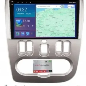 RADIO NAWIGACJA GPS DACIA LOGAN 2009-2013 WIFI CARPLAY BT USB 2GB 64GB Zwrot pieniędzy