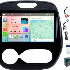 Najlepsza cena RADIO NAWIGACJA CARPLAY RENAULT CAPTUR 2013-19 WIFI ANDROID 4GB 64GB