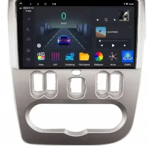 RADIO NAWIGACJA GPS ANDROID DACIA DUSTER 2010-2013 CARPLAY WIFI 4GB 64GB Zwrot pieniędzy