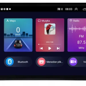 Nowość RADIO GPS ANDROID NAWIGACJA BT SUZUKI SX4 2006-2013 CARPLAY 2GB 64GB