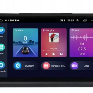 Bezpieczna płatność RADIO GPS ANDROID NAWIGACJA BT VW POLO 2008-2020 WIFI CARPLAY 2GB 64GB