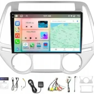 RADIO NAWIGACJA CARPLAY HYUNDAI I20 2012-2014 WIFI ANDROID 4GB 64GB Najlepsza cena