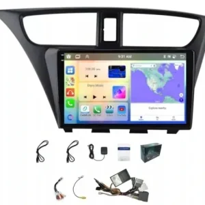 RADIO NAWIGACJA CARPLAY HONDA CIVIC 2012-2017 ANDROID WIFI 4GB 64GB Szybka dostawa