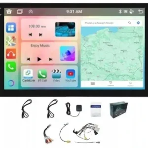 RADIO NAWIGACJA CARPLAY TOYOTA AURIS COROLLA 2013-2018 ANDROID 4GB 64GB Niska cena