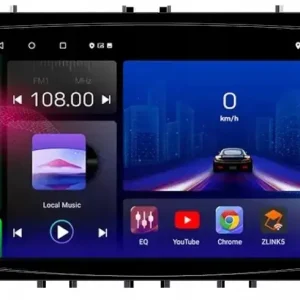 Autentyczny RADIO NAWIGACJA GPS ANDROID CARPLAY FORD FOCUS MONDEO SMAX 2GB 64GB