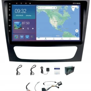 RADIO NAWIGACJA GPS MERCEDES W211 2002-10 WIFI CARPLAY USB 2GB 64GB Niska cena