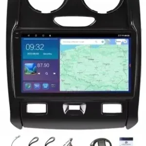 RADIO NAWIGACJA GPS DACIA DUSTER 2014-2018 WIFI CARPLAY BT USB 4GB 64GB Popularny