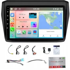 Tylko dziś RADIO NAWIGACJA GPS ANDROID SUZUKI SWIFT 2017-2022 CARPLAY WIFI 4GB 64GB