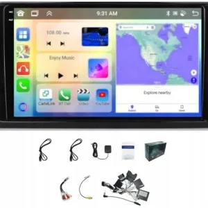 RADIO NAWIGACJA CARPLAY MERCEDES ML W164 WIFI ANDROID 4GB 64GB Kup teraz