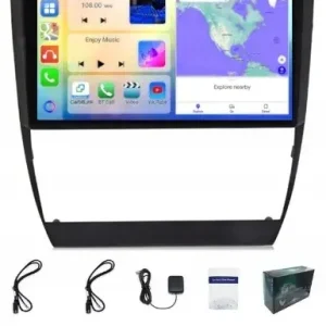 Autentyczny RADIO NAWIGACJA ANDROID AUDI A6 C5 1997-04 WIFI USB BT GPS CARPLAY 4GB 64GB