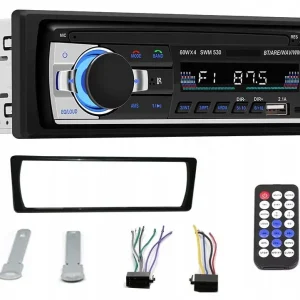 Niska cena RADIO 1DIN BLUETOOTH USB 2.1A SD AUX MP3