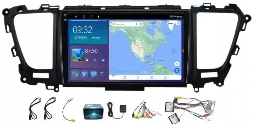 Szybka dostawa RADIO NAWIGACJA GPS ANDROID KIA CARNIVAL 2014-2020 USB WIFI CARPLAY BT 64GB