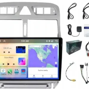 RADIO NAWIGACJA CARPLAY PEUGEOT 307 2001-2008 WIFI ANDROID 4GB 64GB Oryginalny