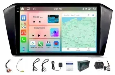 Ekspresowa dostawa RADIO NAWIGACJA GPS ANDROID VW PASSAT B8 2014-2022 CARPLAY 4/64GB