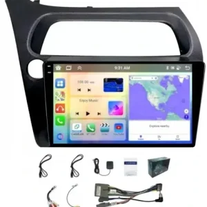 Nowość RADIO NAWIGACJA CARPLAY HONDA CIVIC 2006-2012 ANDROID WIFI 4GB 64GB