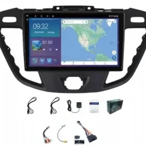 RADIO NAWIGACJA GPS FORD TRANSIT CUSTOM 2012-21 WIFI CARPLAY USB 4GB 64GB Ekspresowa dostawa