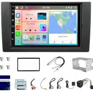RADIO NAWIGACJA CARPLAY ANDROID AUDI A4 B6 B7 2002-2008 USB 4GB 64GB Rabat