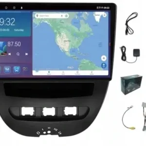 RADIO NAWIGACJA CARPLAY GPS ANDROID TOYOTA AYGO 2005-2014 WIFI 64GB Autentyczny