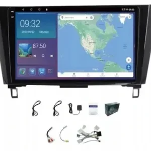 Autentyczny RADIO NAWIGACJA GPS NISSAN QASHQAI J11 2013-21 WIFI BLUETOOTH USB 2GB 64GB