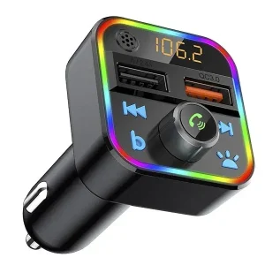 Transmiter Fm Blow Bluetooth5+Qc3.0 Rgb Premium