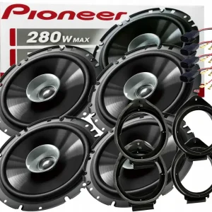 Autentyczny PIONEER GŁOŚNIKI OPEL ASTRA J INSIGNIA MOKKA CHEVROLET CRUZE PRZÓD+TYŁ