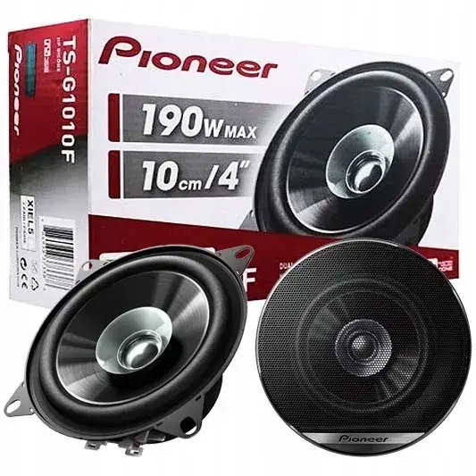 Zwrot pieniędzy PIONEER MOCNE GŁOŚNIKI SAMOCHODOWE 10cm 100mm 190 WATT + KONEKTORY