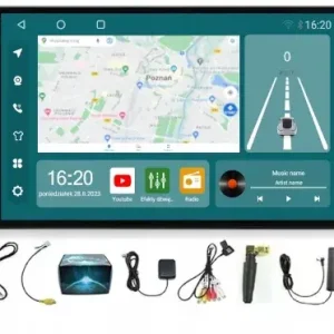 Wysoka jakość RADIO GPS ANDROID BT BMW E46 1998-2005 8/256GB SIM