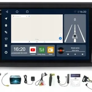 Promocja RADIO NAWIGACJA SKODA RAPID 2012-2019 CARPLAY ANDROID AUTO 8/256GB SIM