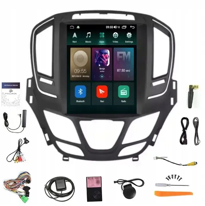 Nowość RADIO ANDROID OPEL INSIGNIA 2014-2018 CARPLAY WIFI USB 8/256GB MODEM SIM