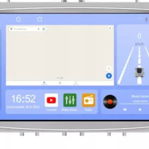 Oferta limitowana RADIO GPS ANDROID FORD FOCUS MONDEO SMAX WIFI USB BT 8/256GB MODEM SIM