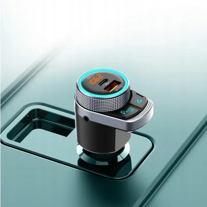 Tylko dziś TRANSMITER samochodowy FM BLUETOOTH ŁADOWARKA AKAI FMT-80BT