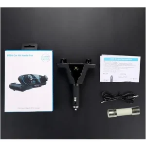 Popularny TRANSMITER FM BLUETOOTH 5.0 SD ŁADOWARKA USB LCD