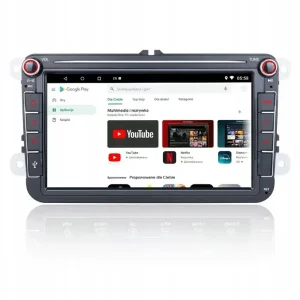 Darmowa dostawa RADIO ANDROID 2DIN 4+64 GB 8 CALI VW PASSAT B6 B7 GOLF 5 V 6 VI SKODA SEAT