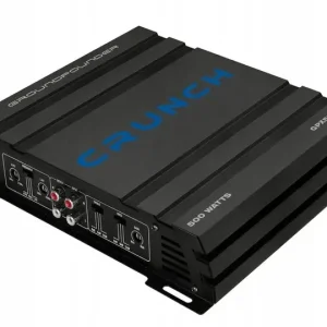 Mocny wzmacniacz samochodowy 2 kanałowy Crunch GPX500.2 250W rms Bezpieczna płatność