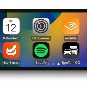 Darmowa dostawa RADIO NAWIGACJA 1DIN CARPLAY ANDROID AUTO MAPY BLUETOOTH AUX